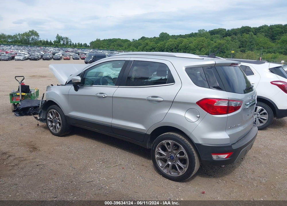 2019 FORD ECOSPORT TITANIUM VIN: MAJ6S3KL5KC310715