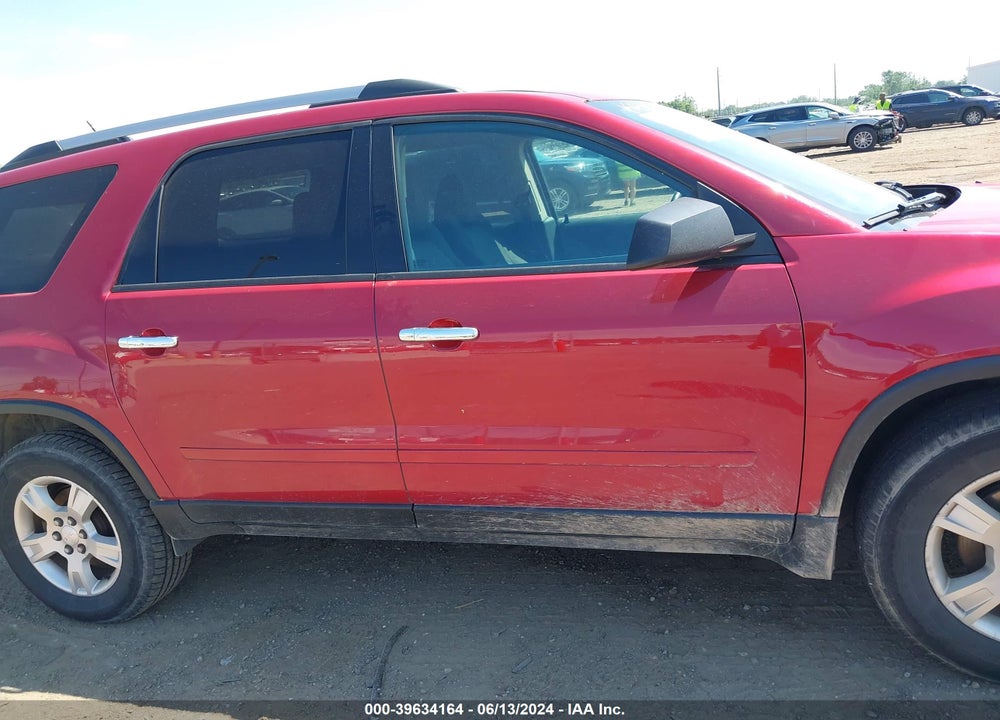 2012 GMC ACADIA SLE VIN: 1GKKRPED2CJ394512