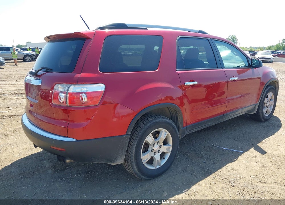 2012 GMC ACADIA SLE VIN: 1GKKRPED2CJ394512