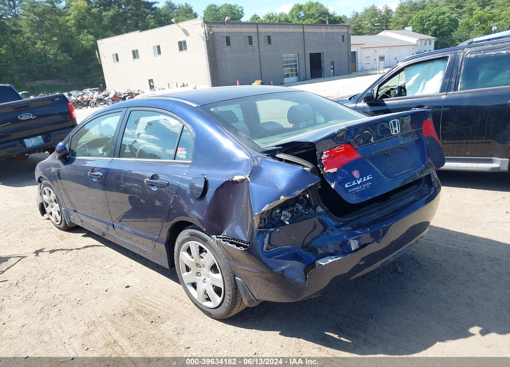 2006 HONDA CIVIC LX VIN: 1HGFA16596L095764