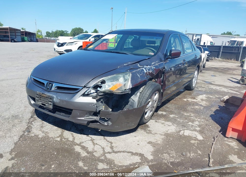 2007 HONDA ACCORD 2.4 EX VIN: 1HGCM568X7A089609