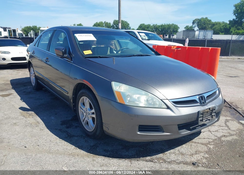 2007 HONDA ACCORD 2.4 EX VIN: 1HGCM568X7A089609