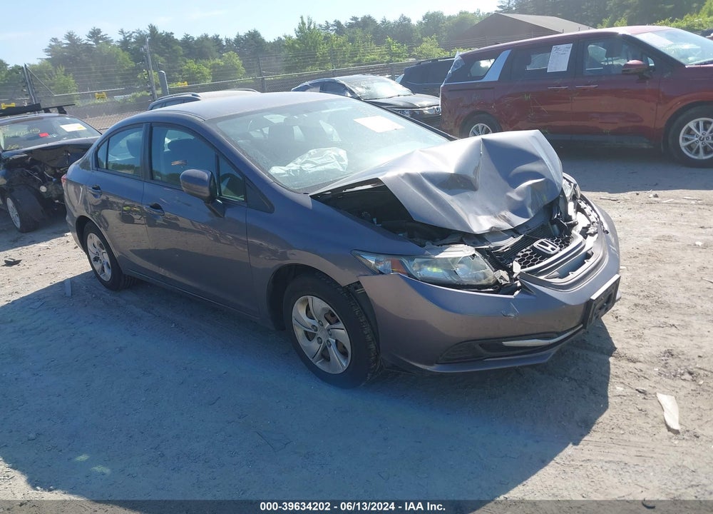 2015 HONDA CIVIC LX VIN: 2HGFB2F52FH516871