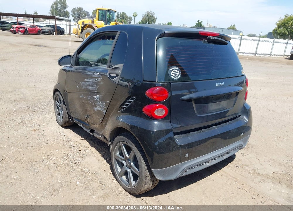 2013 SMART FORTWO PASSION/PURE VIN: WMEEJ3BA7DK664298