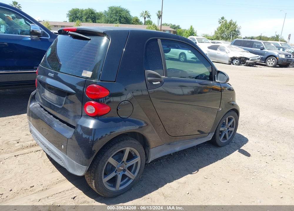 2013 SMART FORTWO PASSION/PURE VIN: WMEEJ3BA7DK664298