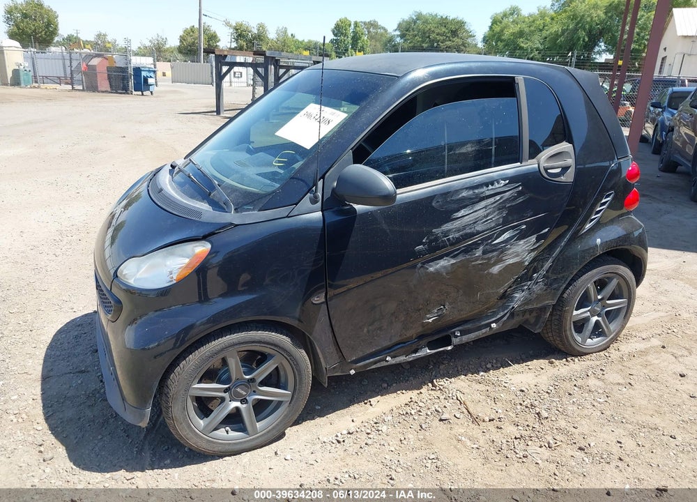 2013 SMART FORTWO PASSION/PURE VIN: WMEEJ3BA7DK664298