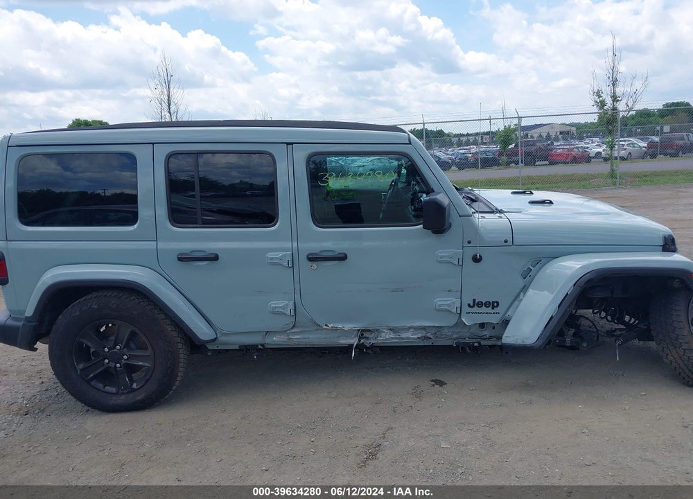2023 JEEP WRANGLER 4-DOOR SAHARA ALTITUDE 4X4 VIN: 1C4HJXEGXPW603530