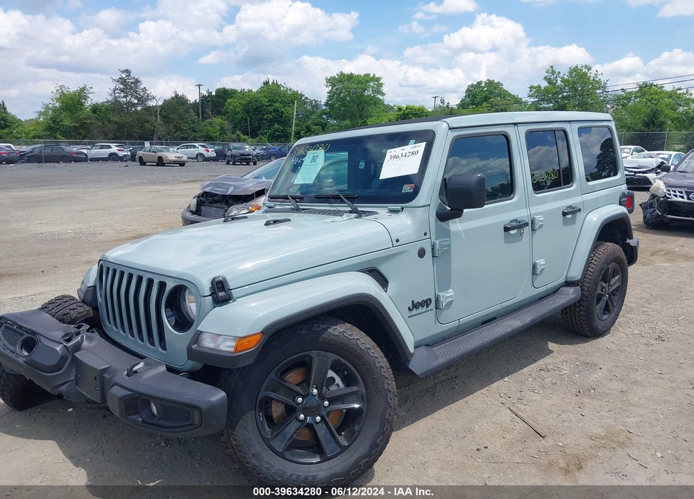 2023 JEEP WRANGLER 4-DOOR SAHARA ALTITUDE 4X4 VIN: 1C4HJXEGXPW603530