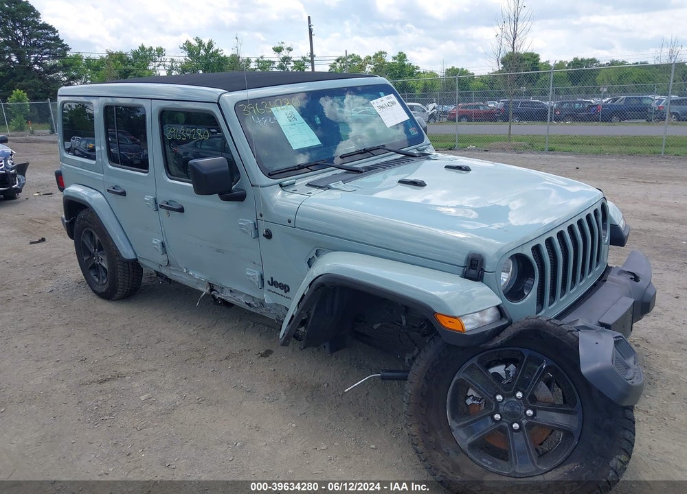 2023 JEEP WRANGLER 4-DOOR SAHARA ALTITUDE 4X4 VIN: 1C4HJXEGXPW603530