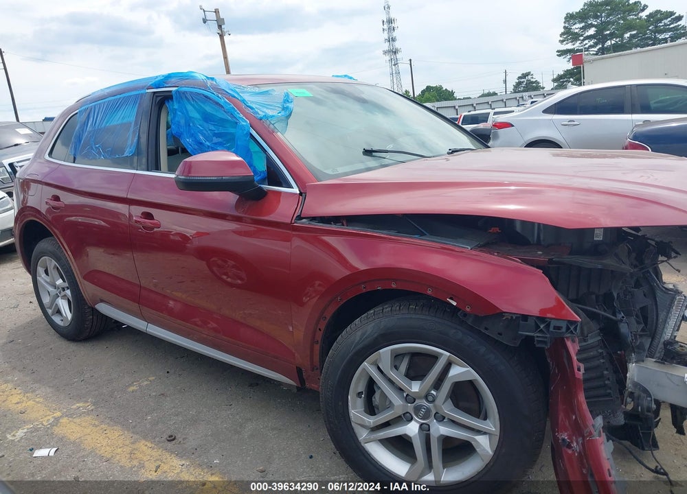 2019 AUDI Q5 45 PREMIUM VIN: WA1ANAFY2K2091105