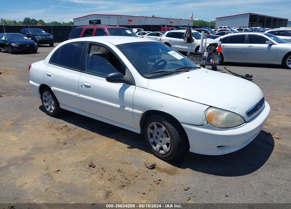 2002 KIA RIO VIN: KNADC123626158085