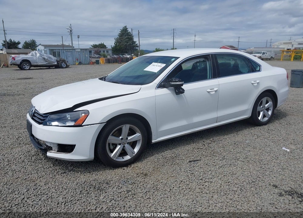 2015 VOLKSWAGEN PASSAT 1.8T SE VIN: 1VWBT7A33FC042703