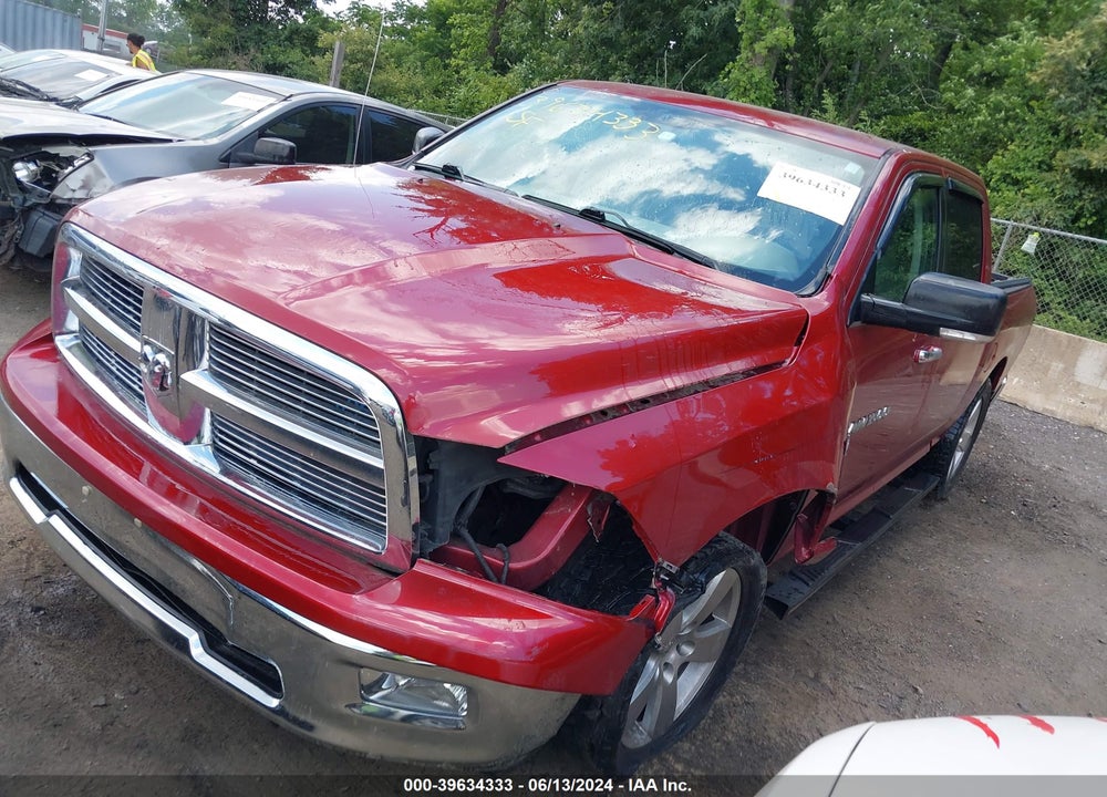 2012 RAM 1500 SLT VIN: 1C6RD7LT1CS258067