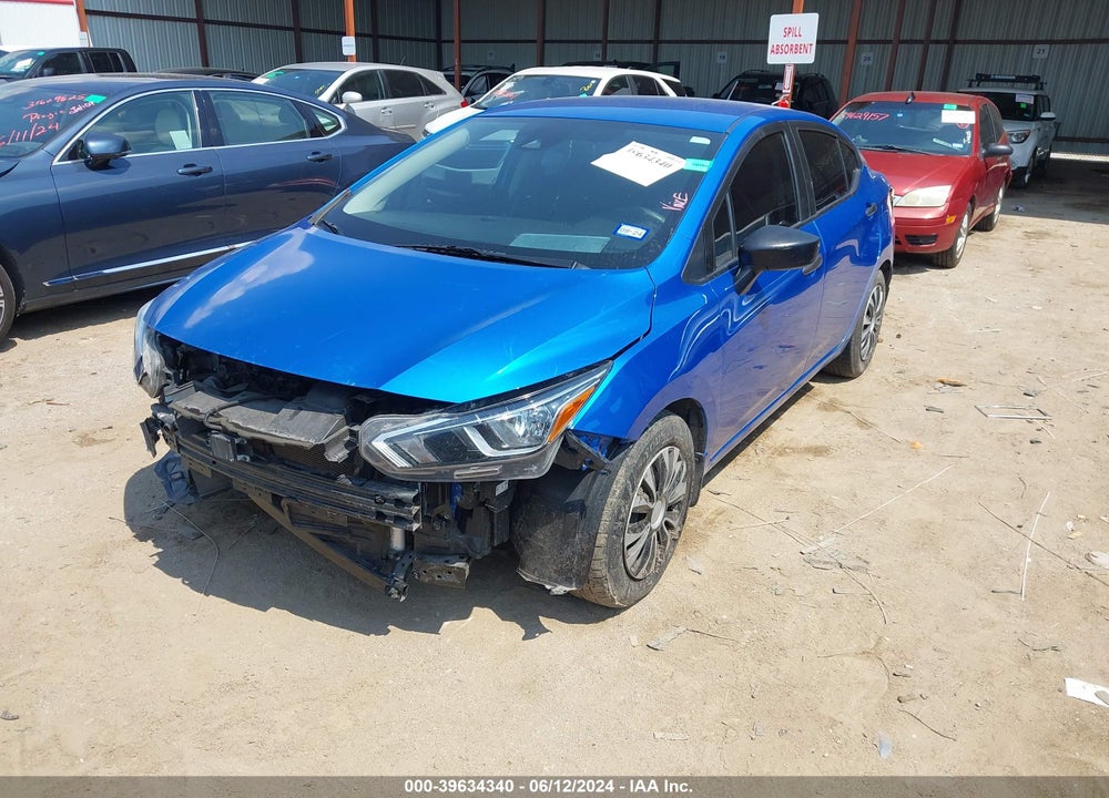 2020 NISSAN VERSA S XTRONIC CVT VIN: 3N1CN8DV3LL915051