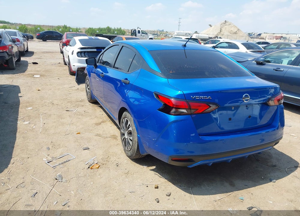 2020 NISSAN VERSA S XTRONIC CVT VIN: 3N1CN8DV3LL915051