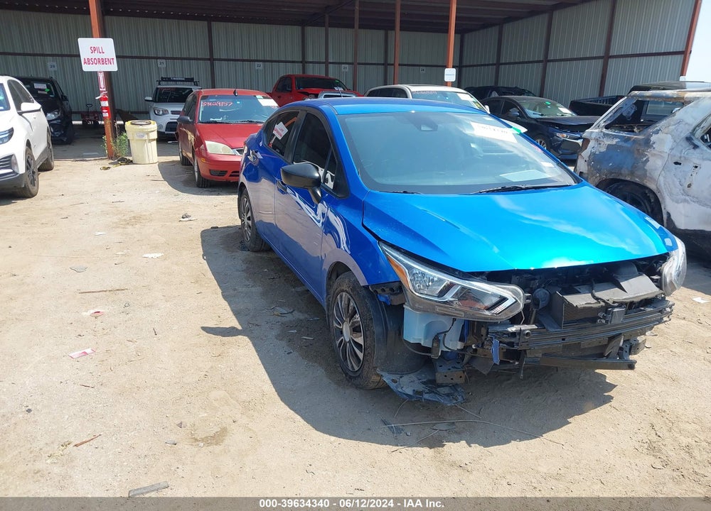 2020 NISSAN VERSA S XTRONIC CVT VIN: 3N1CN8DV3LL915051