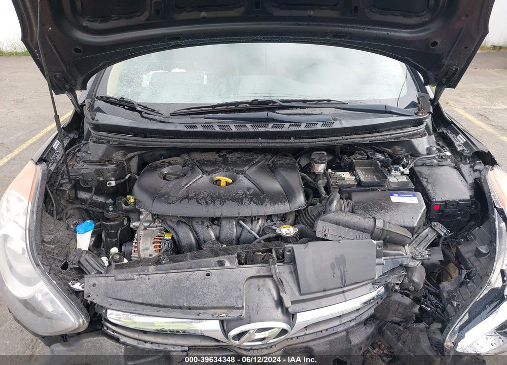 2013 HYUNDAI ELANTRA GLS VIN: KMHDH4AE6DU990948