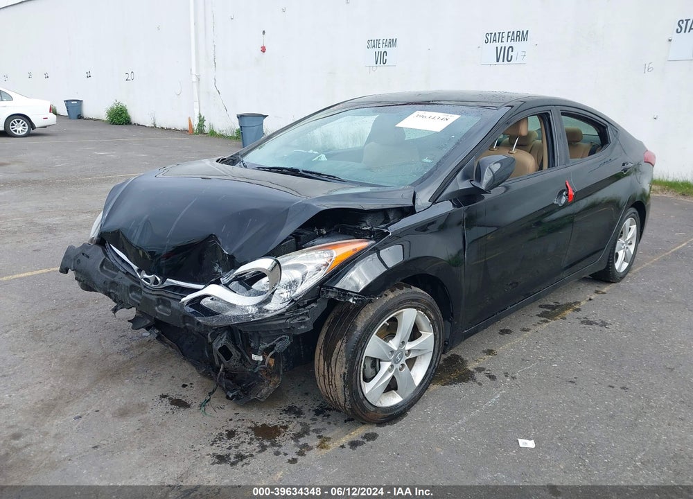 2013 HYUNDAI ELANTRA GLS VIN: KMHDH4AE6DU990948