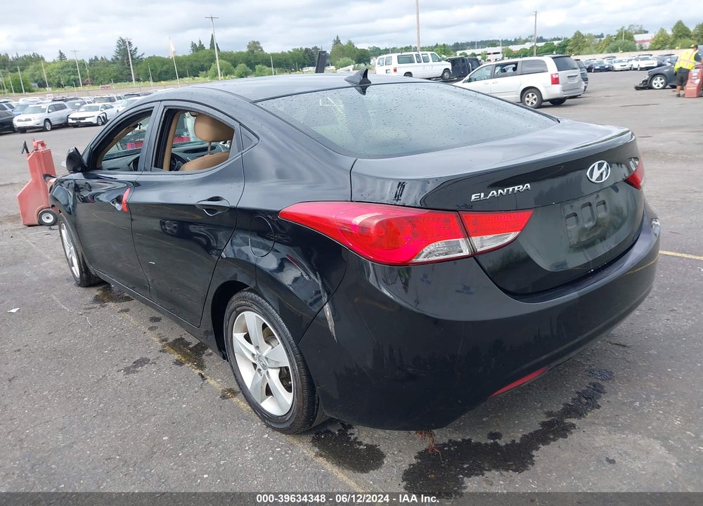2013 HYUNDAI ELANTRA GLS VIN: KMHDH4AE6DU990948