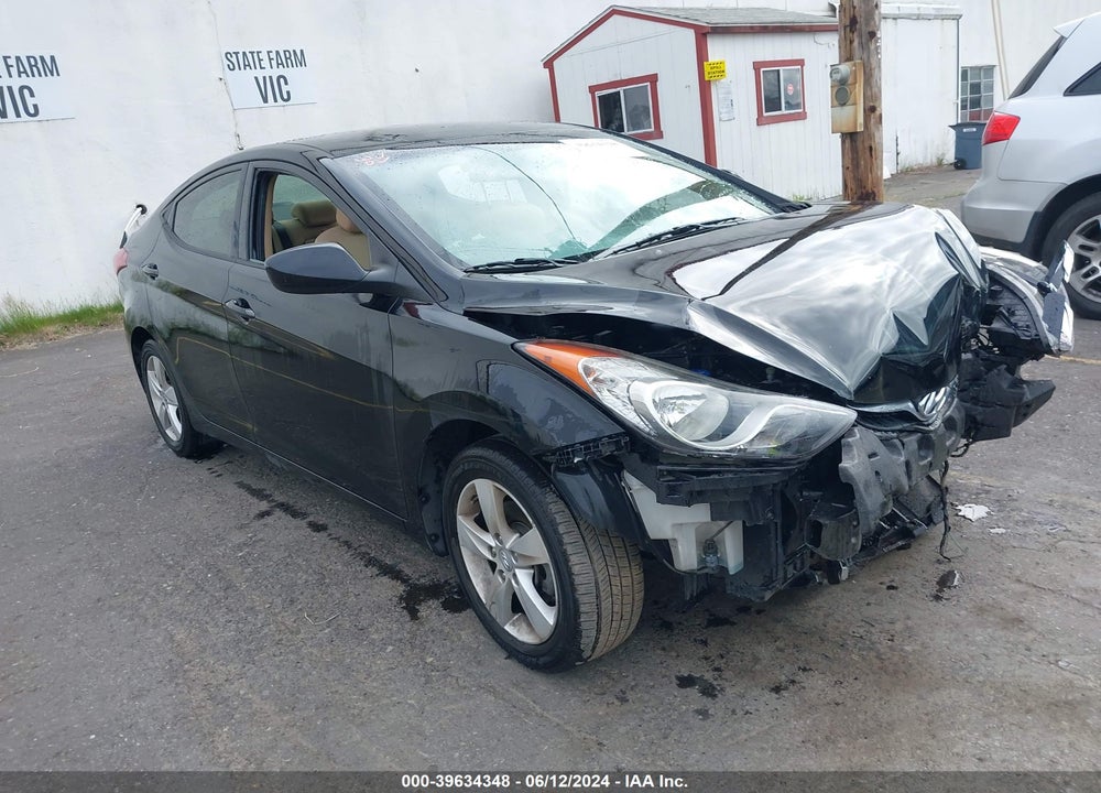 2013 HYUNDAI ELANTRA GLS VIN: KMHDH4AE6DU990948