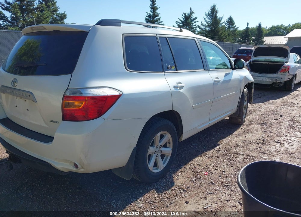 2010 TOYOTA HIGHLANDER SE V6 VIN: 5TDJK3EH1AS033327