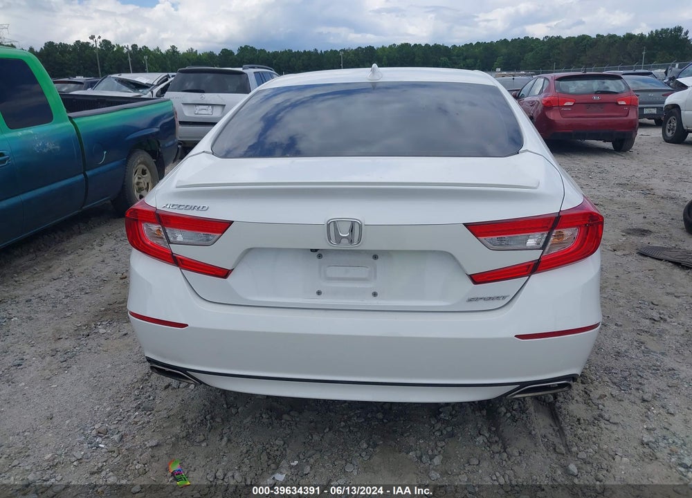 2018 HONDA ACCORD SPORT VIN: 1HGCV1F31JA115371