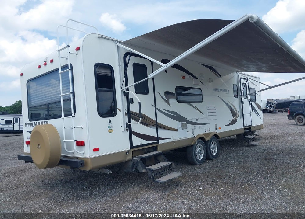 2012 FOREST RIVER WINDJAMMER 3001W VIN: 4X4TRLF20C1843251