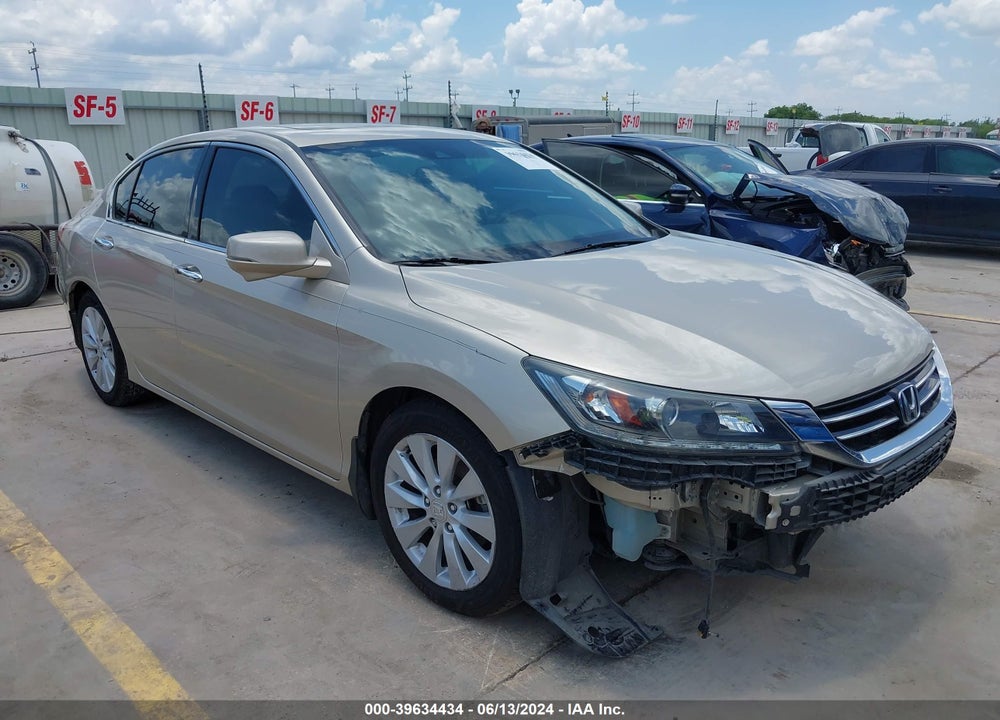 2014 HONDA ACCORD EX-L V-6 VIN: 1HGCR3F84EA039629