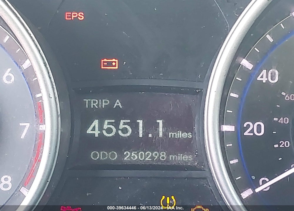 2011 HYUNDAI SONATA GLS VIN: 5NPEB4AC1BH211505