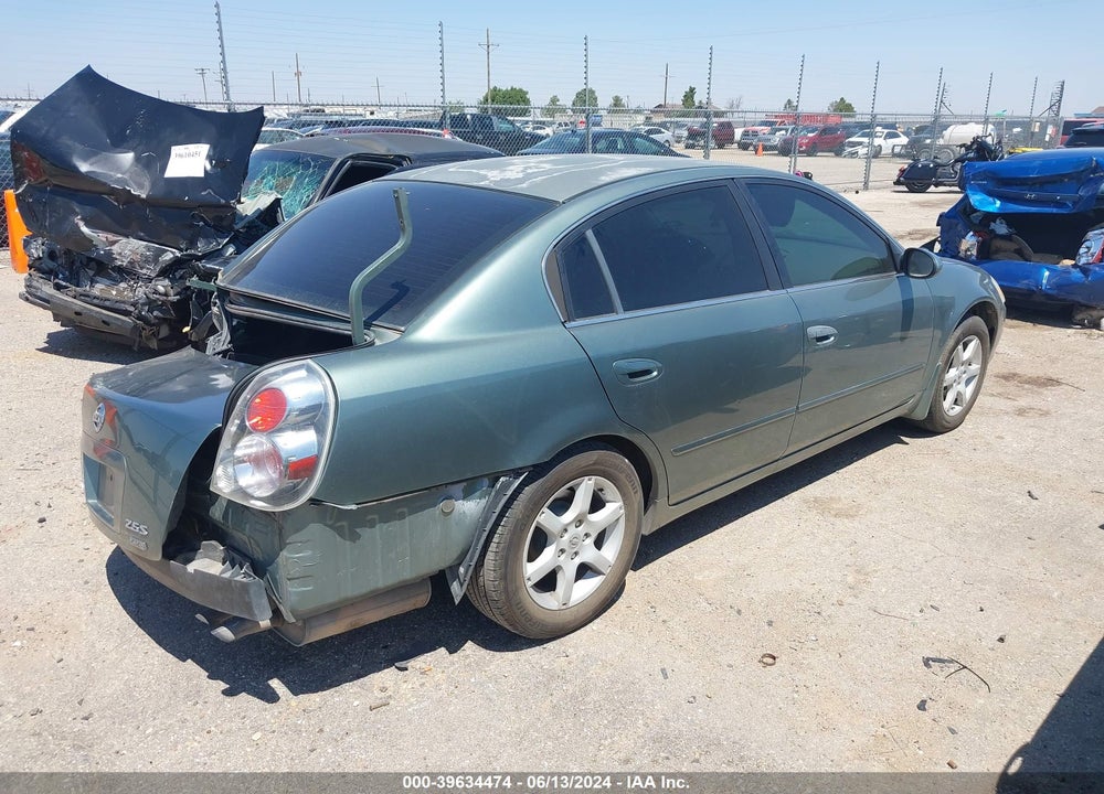 2006 NISSAN ALTIMA 2.5 S VIN: 1N4AL11D76N354988