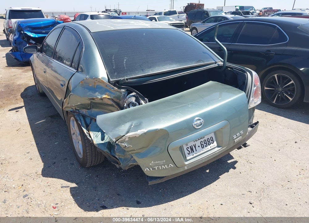 2006 NISSAN ALTIMA 2.5 S VIN: 1N4AL11D76N354988