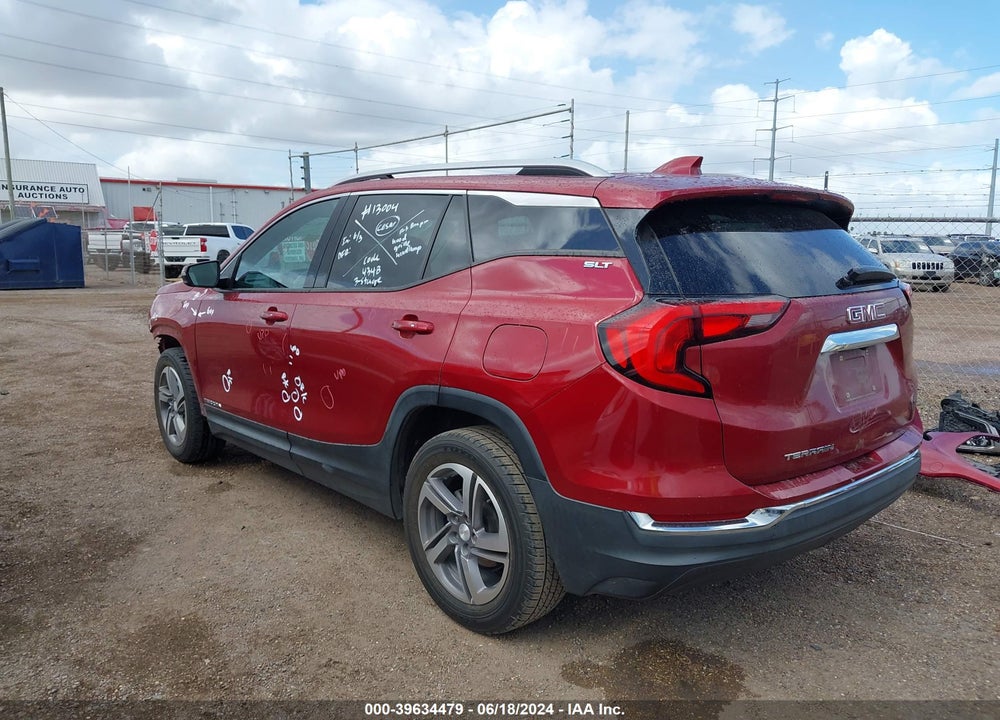 2018 GMC TERRAIN SLT VIN: 3GKALPEV3JL392697