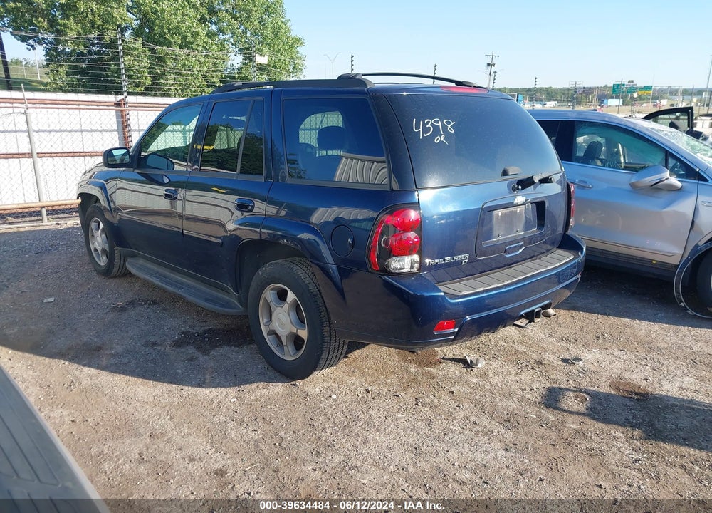 2008 CHEVROLET TRAILBLAZER LT VIN: 1GNDS13SX82254398