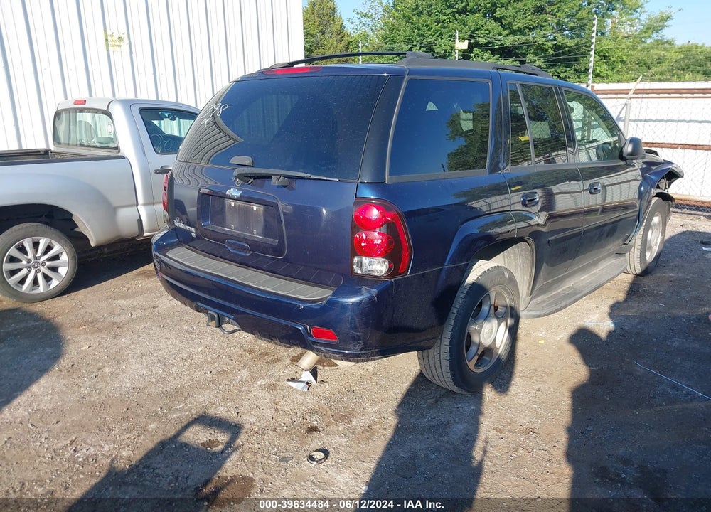 2008 CHEVROLET TRAILBLAZER LT VIN: 1GNDS13SX82254398