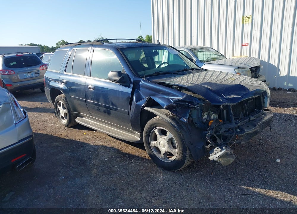 2008 CHEVROLET TRAILBLAZER LT VIN: 1GNDS13SX82254398