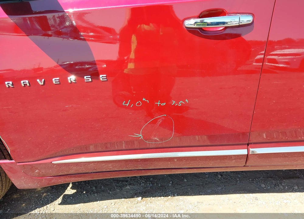 2018 CHEVROLET TRAVERSE PREMIER VIN: 1GNEVJKW6JJ170669