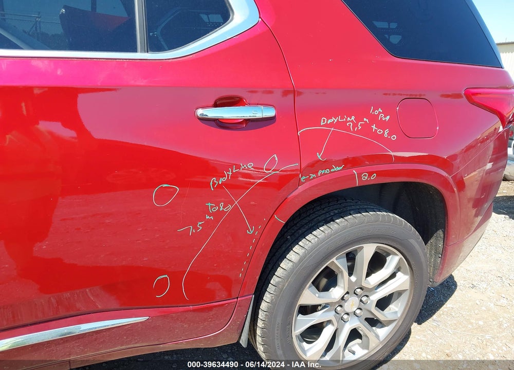 2018 CHEVROLET TRAVERSE PREMIER VIN: 1GNEVJKW6JJ170669