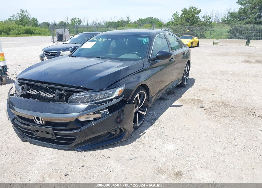 2021 HONDA ACCORD SPORT VIN: 1HGCV1F38MA049440