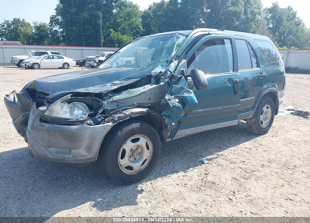 2002 HONDA CR-V LX VIN: JHLRD68432C010385