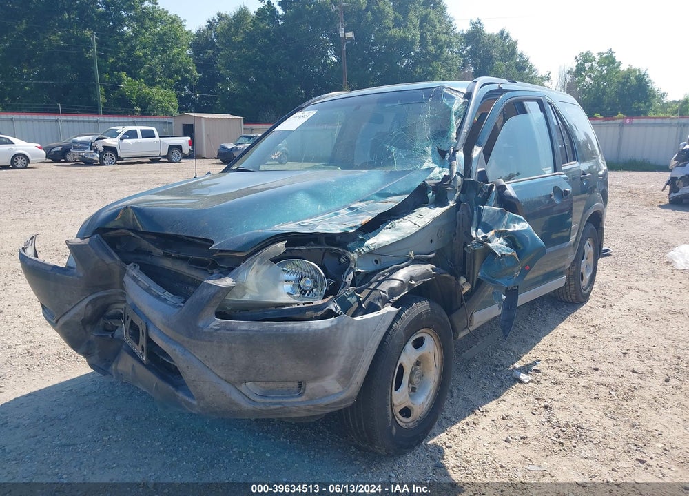 2002 HONDA CR-V LX VIN: JHLRD68432C010385