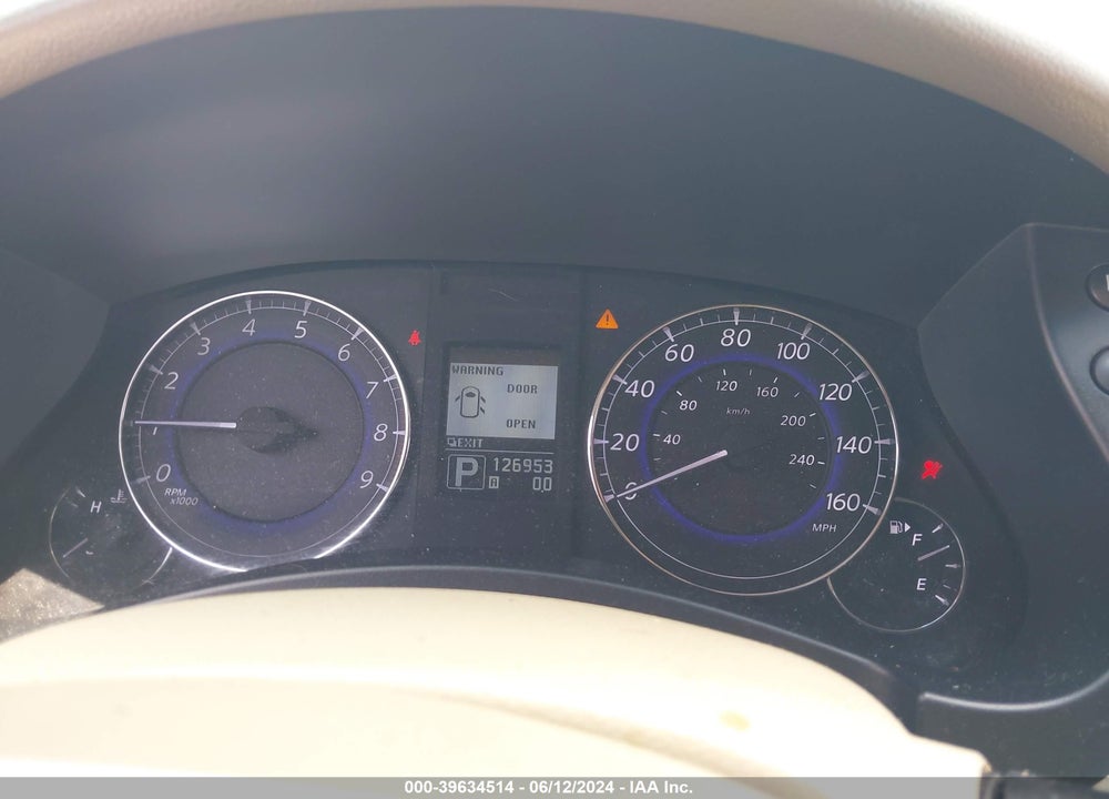 2011 INFINITI EX35 JOURNEY VIN: JN1AJ0HP7BM802000