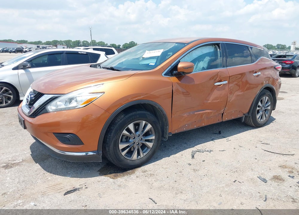 2016 NISSAN MURANO PLATINUM/S/SL/SV VIN: 5N1AZ2MG2GN122574