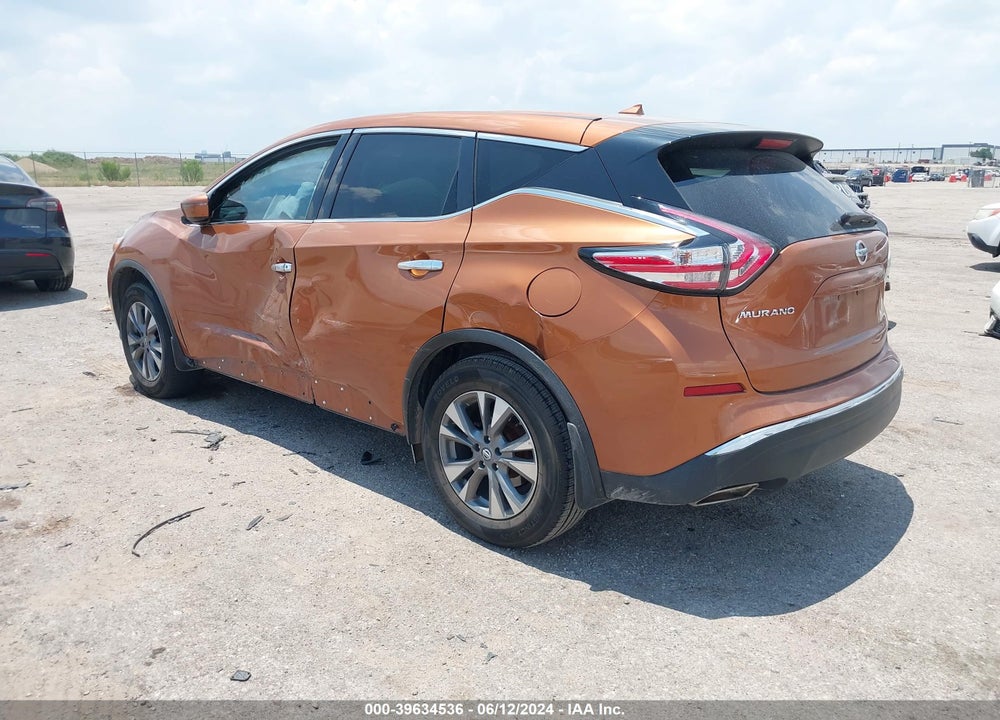 2016 NISSAN MURANO PLATINUM/S/SL/SV VIN: 5N1AZ2MG2GN122574