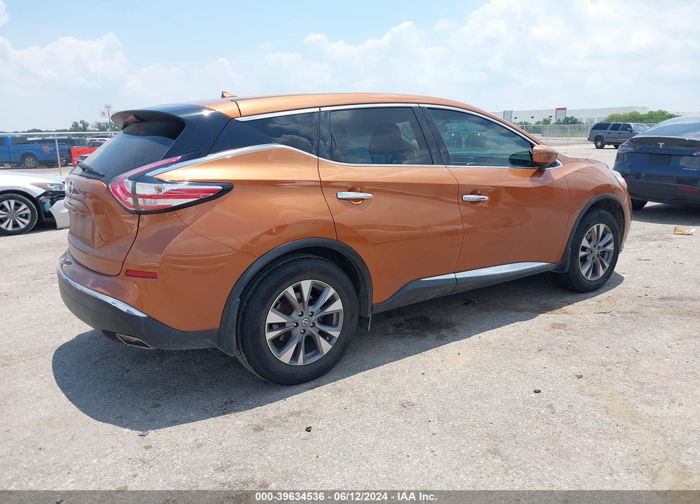 2016 NISSAN MURANO PLATINUM/S/SL/SV VIN: 5N1AZ2MG2GN122574
