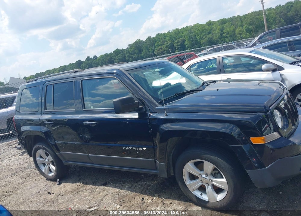 2017 JEEP PATRIOT LATITUDE 4X4 VIN: 1C4NJRFB6HD137349