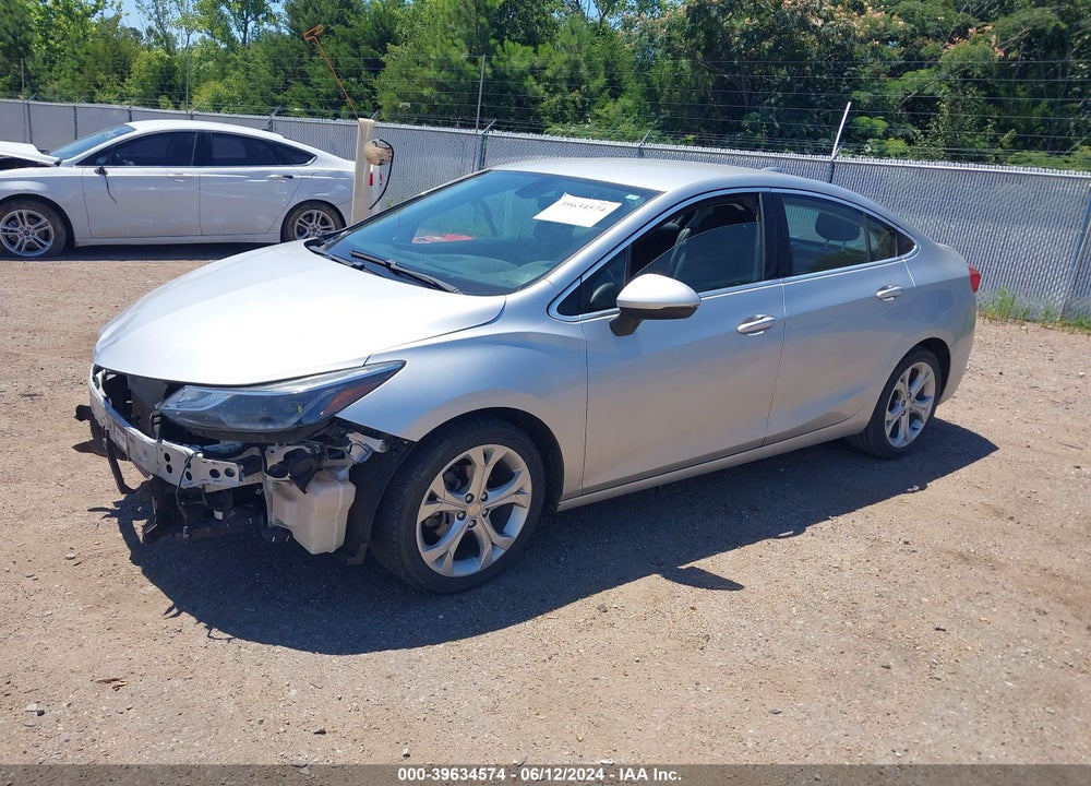 2017 CHEVROLET CRUZE PREMIER AUTO VIN: 1G1BF5SM4H7275645