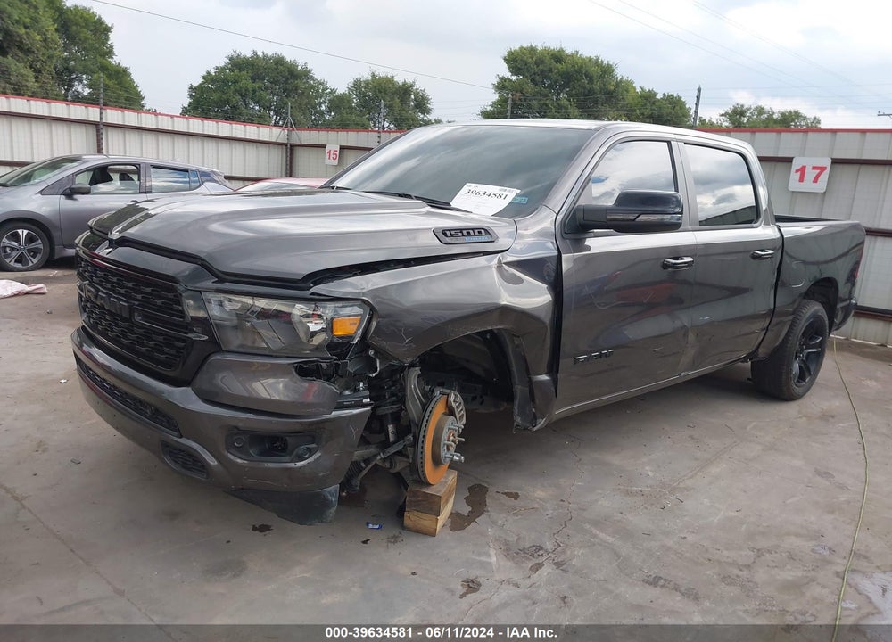 2023 RAM 1500 LONE STAR 4X4 5'7 BOX VIN: 1C6SRFFT8PN631716