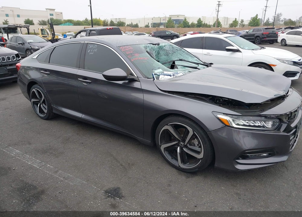 2019 HONDA ACCORD SPORT VIN: 1HGCV1F37KA129373