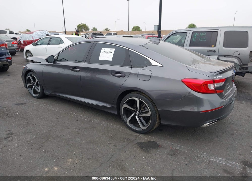 2019 HONDA ACCORD SPORT VIN: 1HGCV1F37KA129373