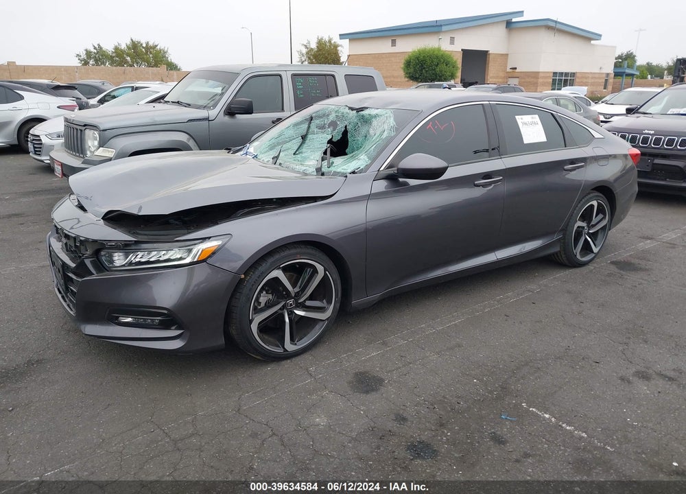 2019 HONDA ACCORD SPORT VIN: 1HGCV1F37KA129373